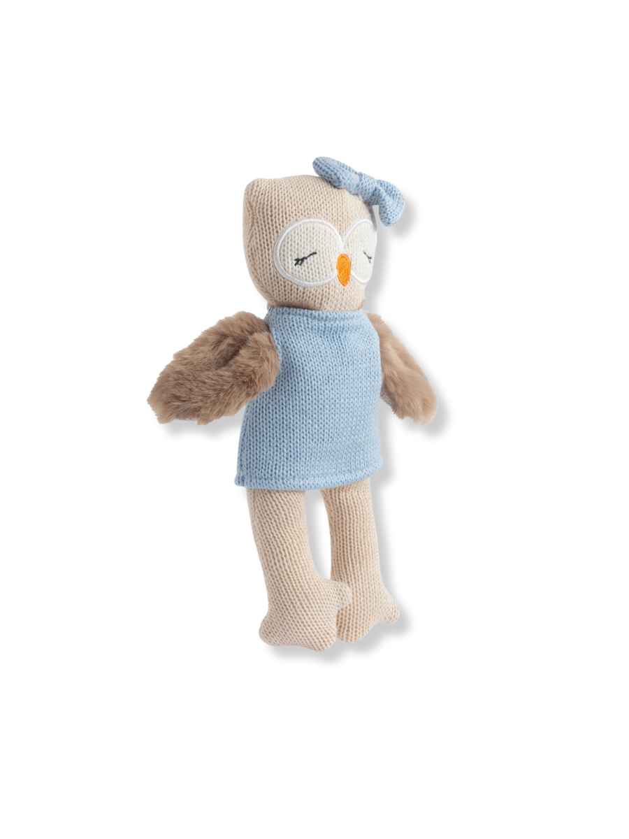 Ollie The Owl Knitted Animal