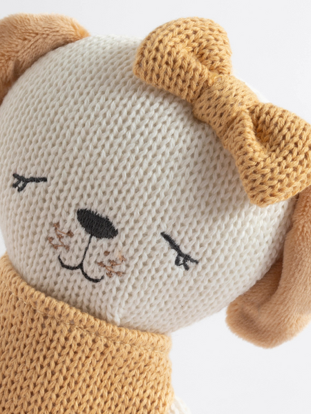 Paula The Puppy Knitted Animal
