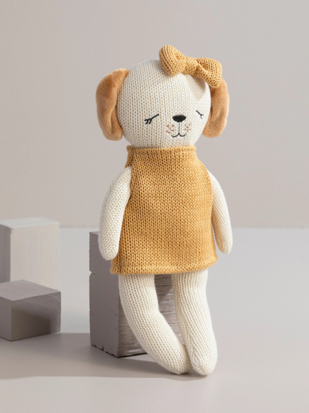Paula The Puppy Knitted Animal