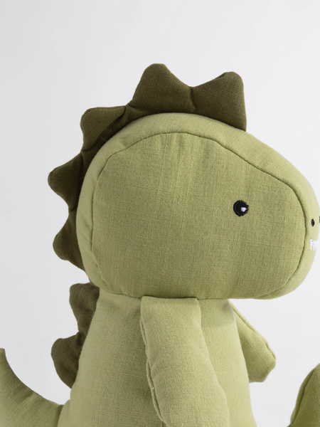 Dennis The Dino Large Linen Animal