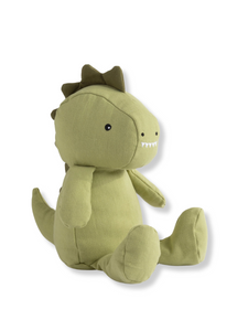 Dennis The Dino Large Linen Animal