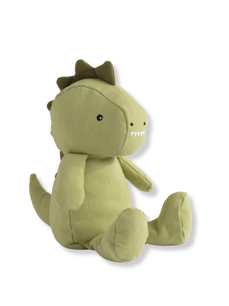 Dennis The Dino Large Linen Animal