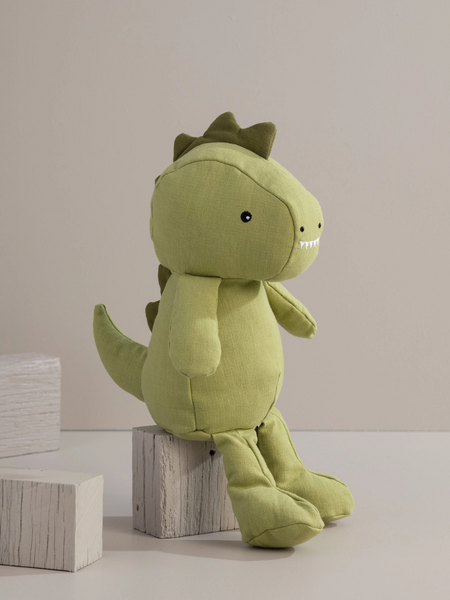 Dennis The Dino Large Linen Animal