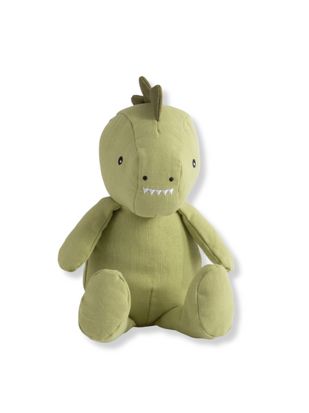 Dennis The Dino Large Linen Animal