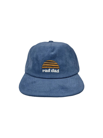 Rad Dad Cord Cap Denim Blue