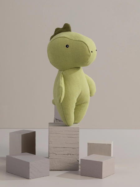 Dennis The Dino Small Linen Animal