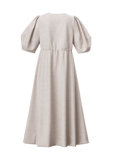 Vida Dress Oatmeal