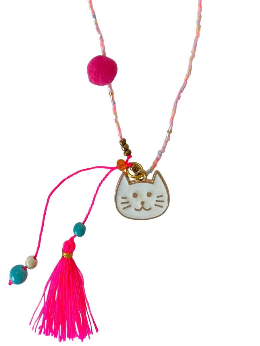Cat Charm Necklace