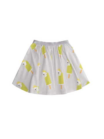 Cockatoo Skirt Grey