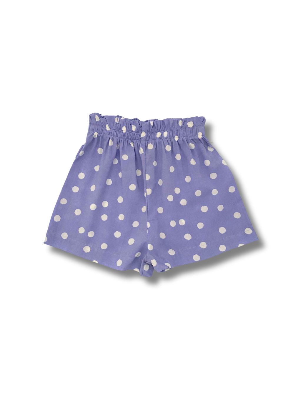 Polka Dot Shorts in Lilac