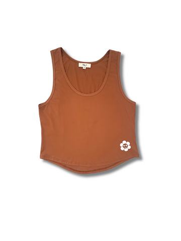 Oversized Singlet Coffee