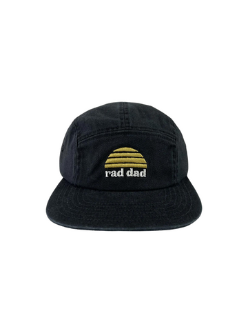 Rad Dad Cap Washed Black