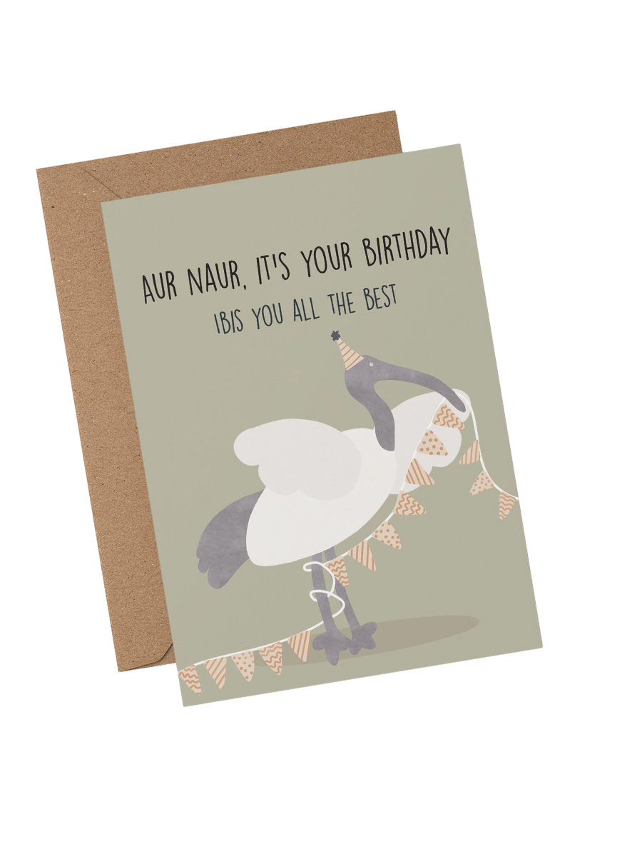 Aur Naur It’S Your Birthday Card