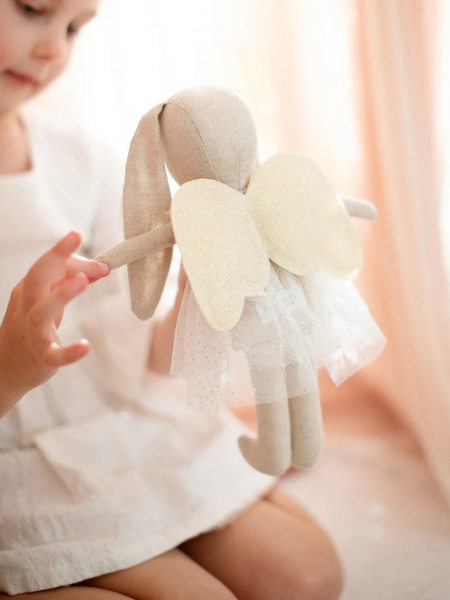 Mini Angel Bunny Ivory