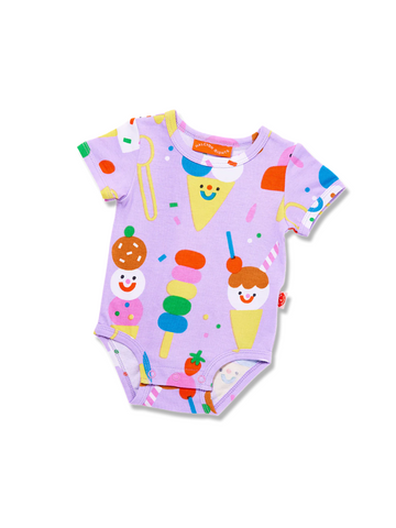 Sundae Funday Short Sleeve Bodysuit