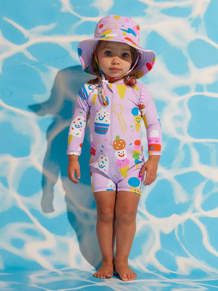 Sundae Funday Long Sleeve Rash Suit