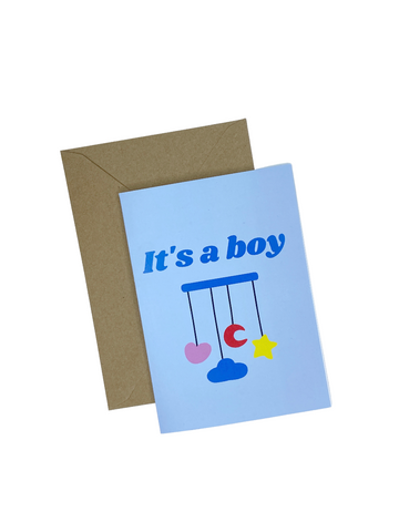 It's A Boy Card