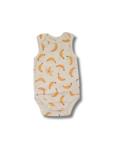 Singlet Bodysuit - Bananas