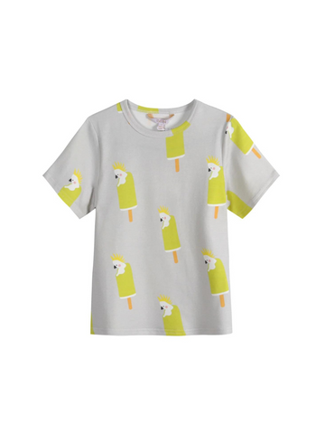 Cockatoo T-Shirt Grey