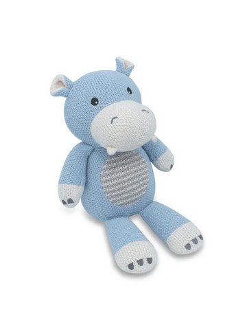 Henry The Hippo Knitted Toy