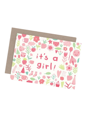 Baby Girl Card