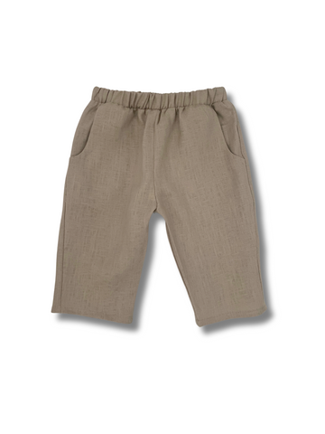 Baby Linen Slacks Beige