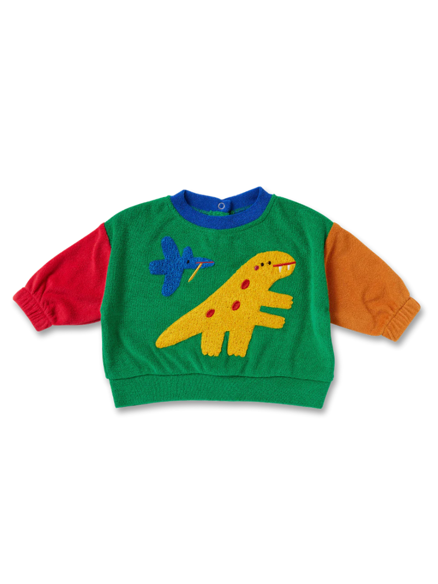 Dino Days Terry Sweater