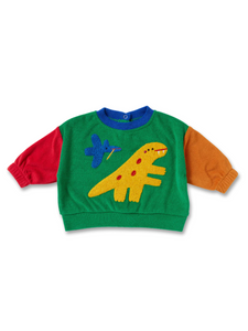 Dino Days Terry Sweater