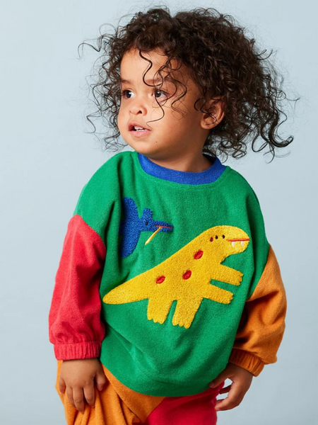 Dino Days Terry Sweater