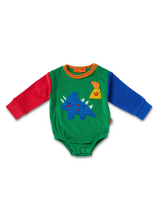 Dino Days Terry Long Sleeve Bodysuit