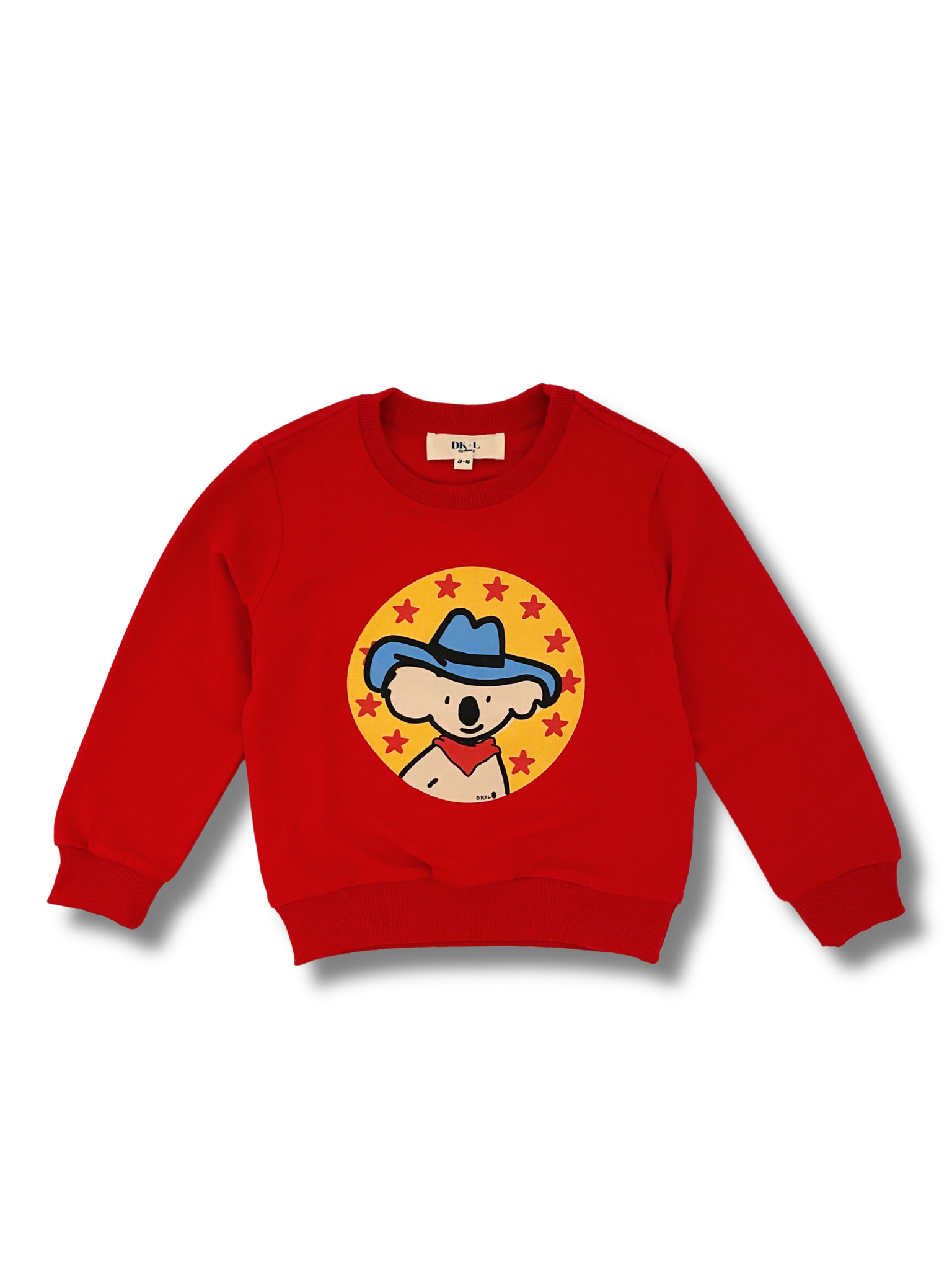 Cowboy Koala Jumper - Red