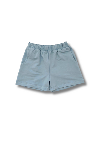 French Terry Shorts Sky Blue