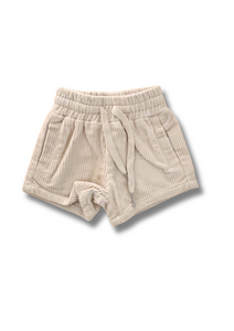 Corduroy Shorts Sand