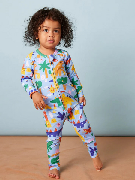 Dino Days Long Sleeve Romper