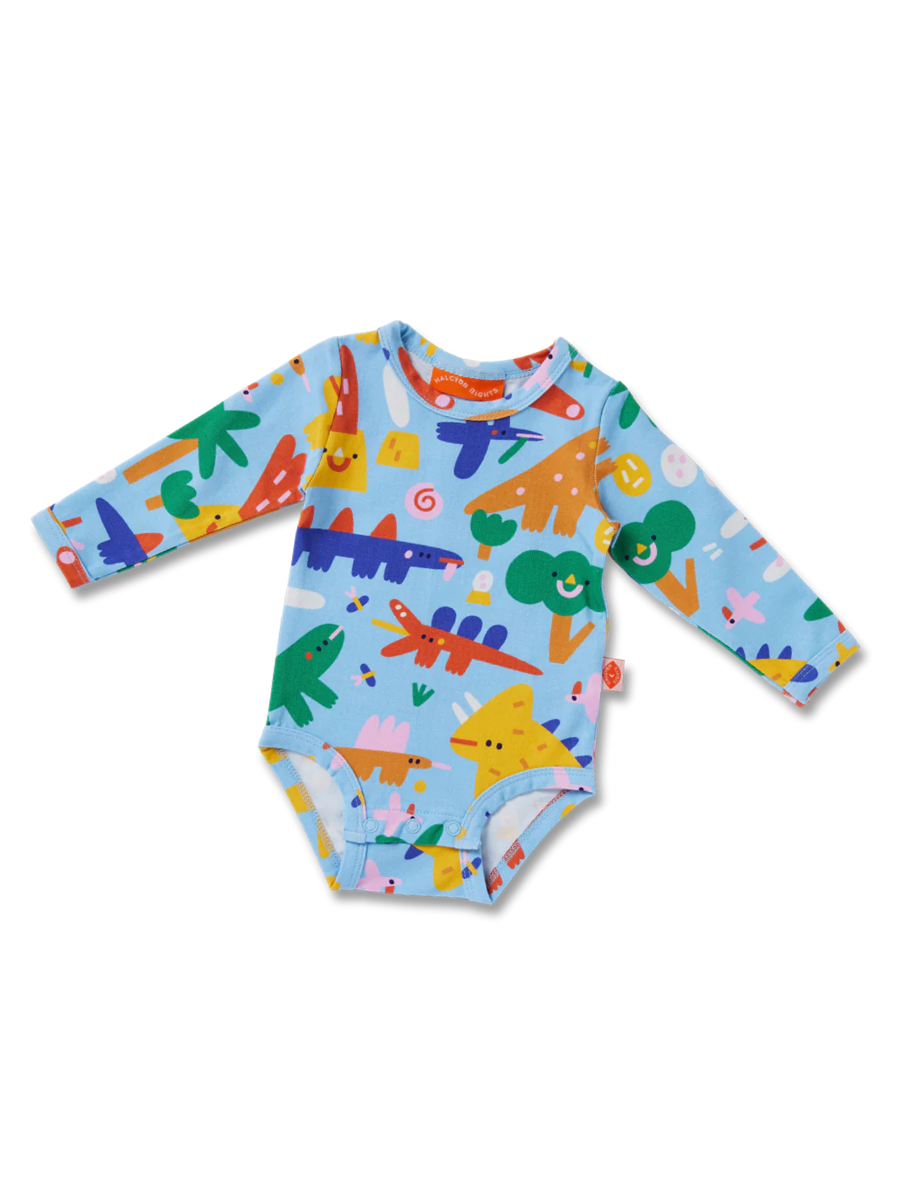 Dino Days Long Sleeve Bodysuit