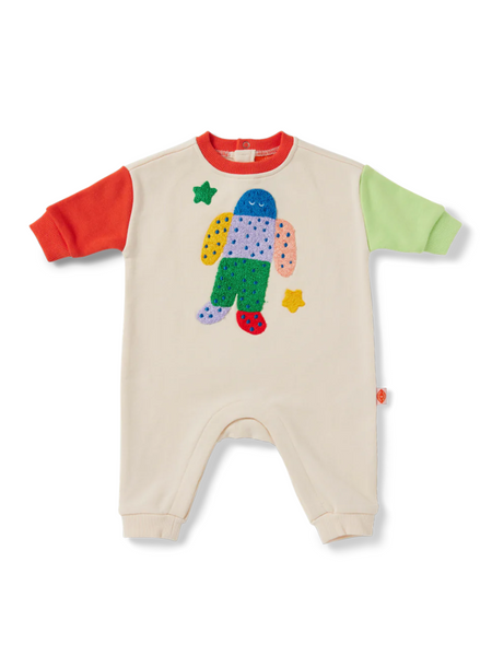 Rocket Ride Sand Jumpsuit