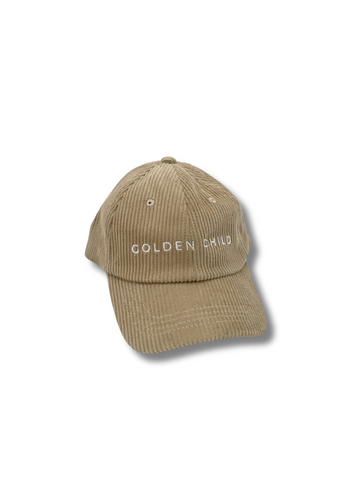 Golden Child Cord Cap - Tan