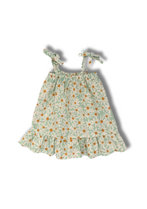 Daisies Tie Up Dress