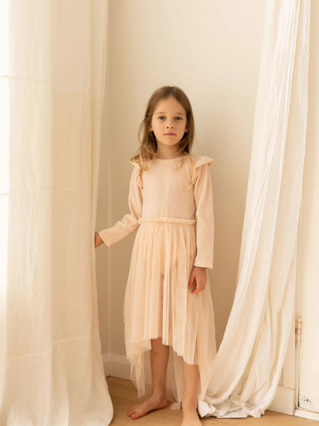 Birdie Dress - Baby Pink