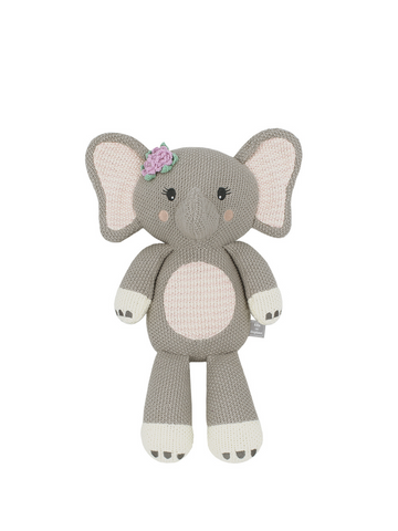 Ella The Elephant Knitted Toy