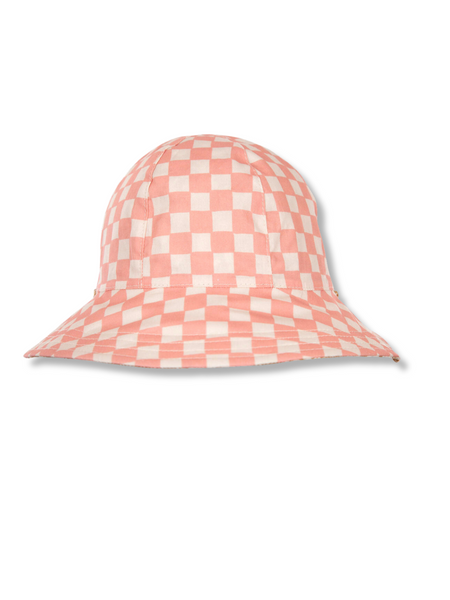 Daisy Chain Wide Brim Sun Hat - Reversible