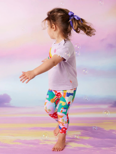 Rainbow Valley Baby Leggings