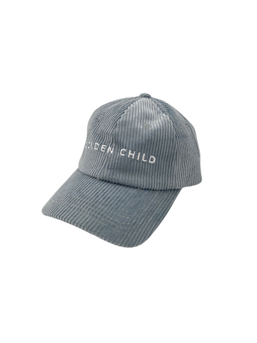 Golden Child Cord Cap - Seaside