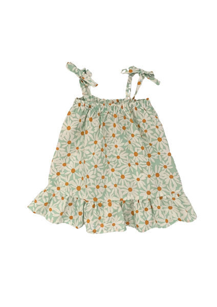 Daisies Tie Up Dress