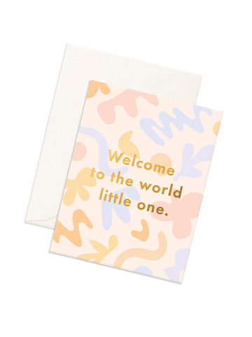 Welcome Little One Fresco Card