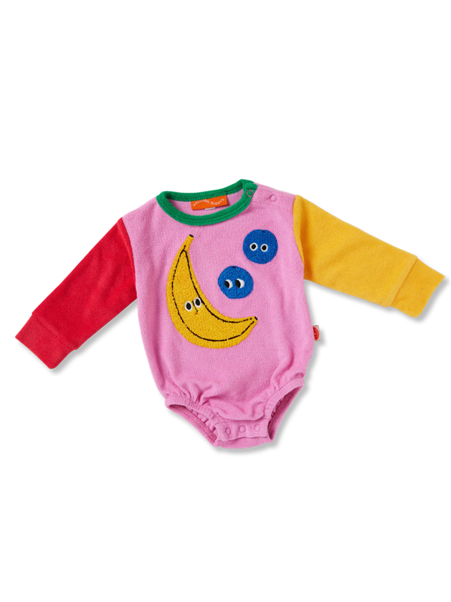 Happy Harvest Terry Long Sleeve Bodysuit