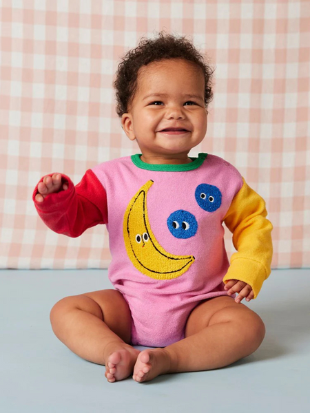 Happy Harvest Terry Long Sleeve Bodysuit
