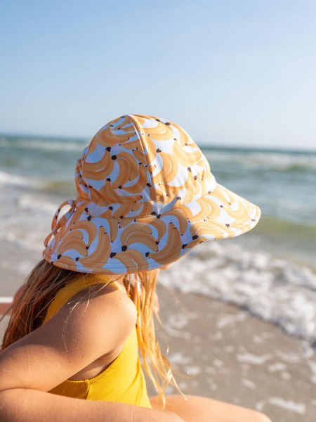 Banana Wide Brim Swim Hat