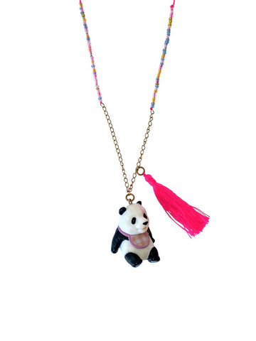 Cyril The Panda Necklace