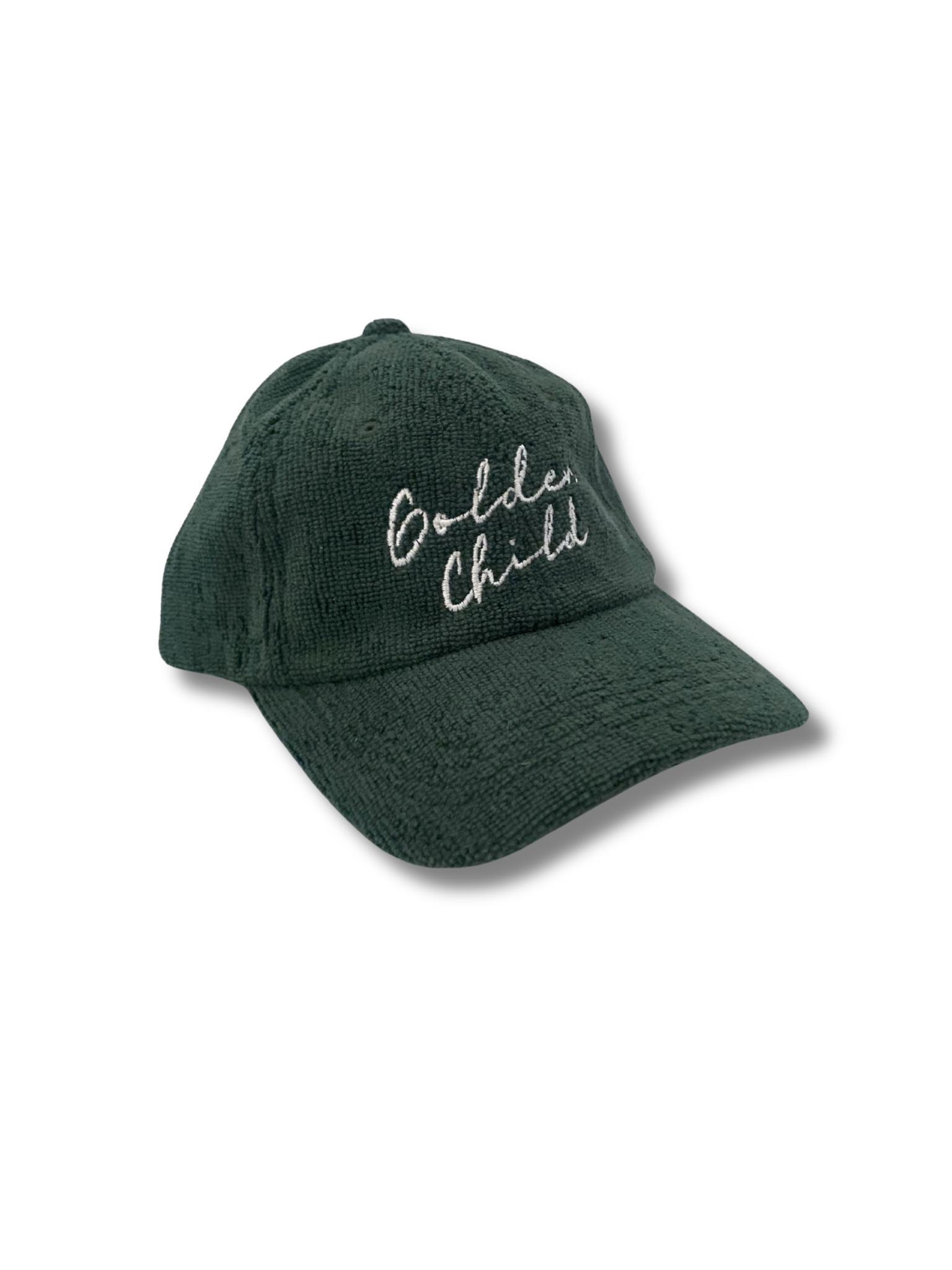 Golden Child Terry Towelling Cap - Green